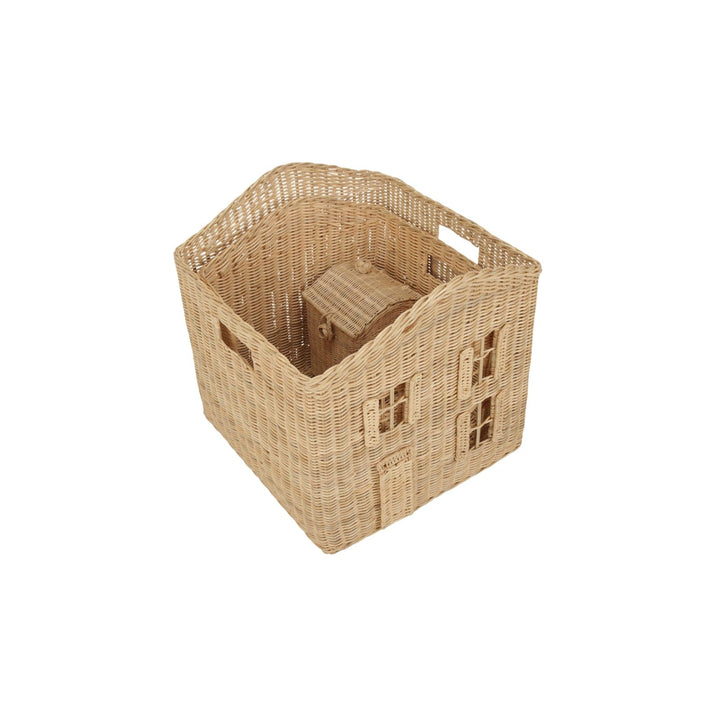 Cuddleco Storage Cuddleco Country Cottage Set 3 Baskets - Rattan