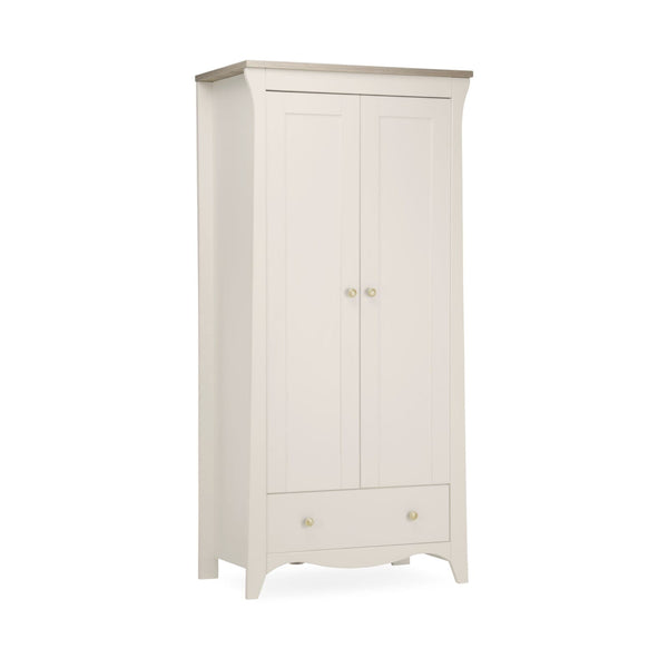 Cuddleco Wardrobes CuddleCo Clara 2 Door Double Wardrobe Cashmere