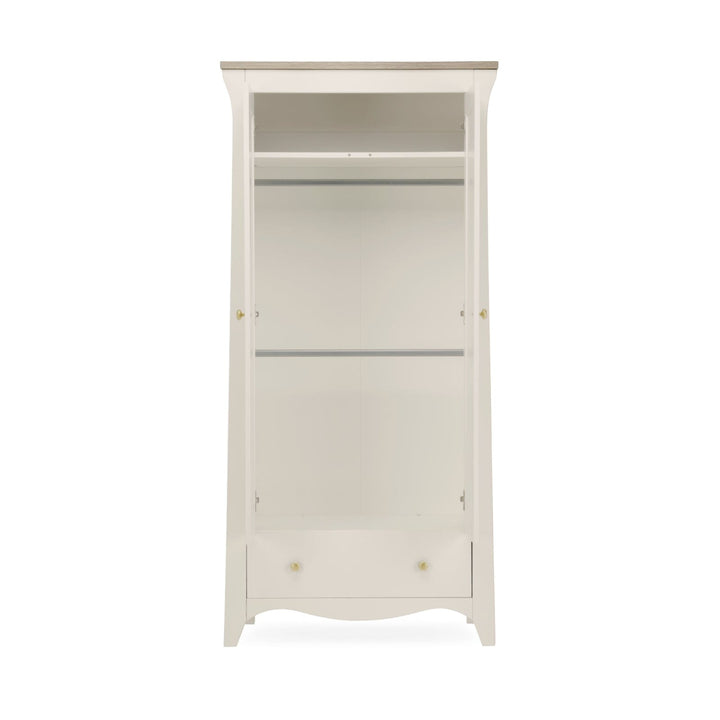 Cuddleco Wardrobes CuddleCo Clara 2 Door Double Wardrobe Cashmere