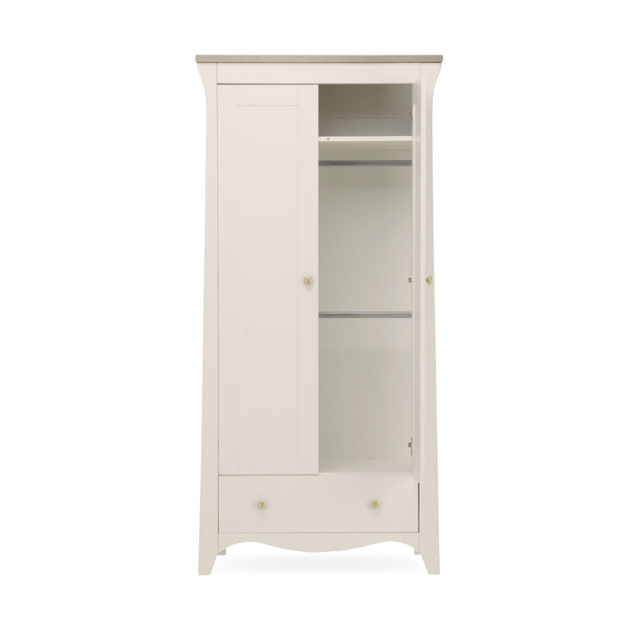 Cuddleco Wardrobes CuddleCo Clara 2 Door Double Wardrobe Cashmere