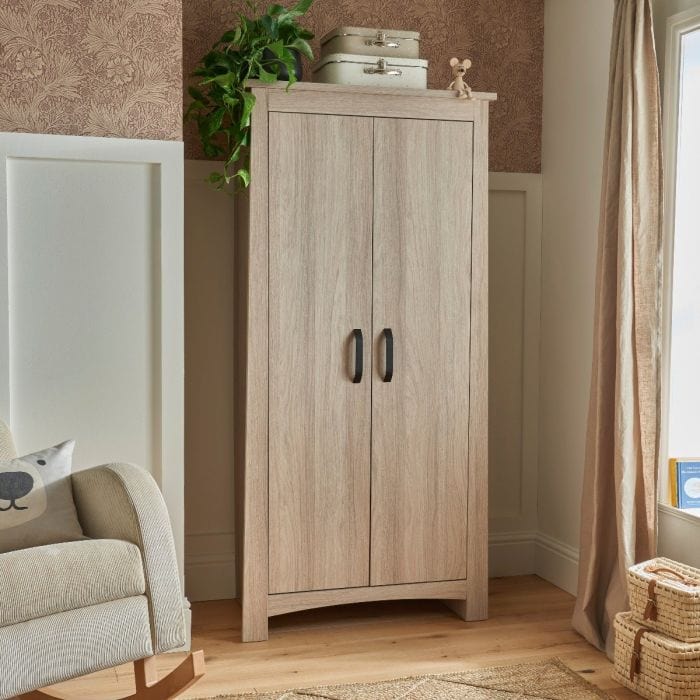 Cuddleco Wardrobes CuddleCo Isla Wardrobe - Ash