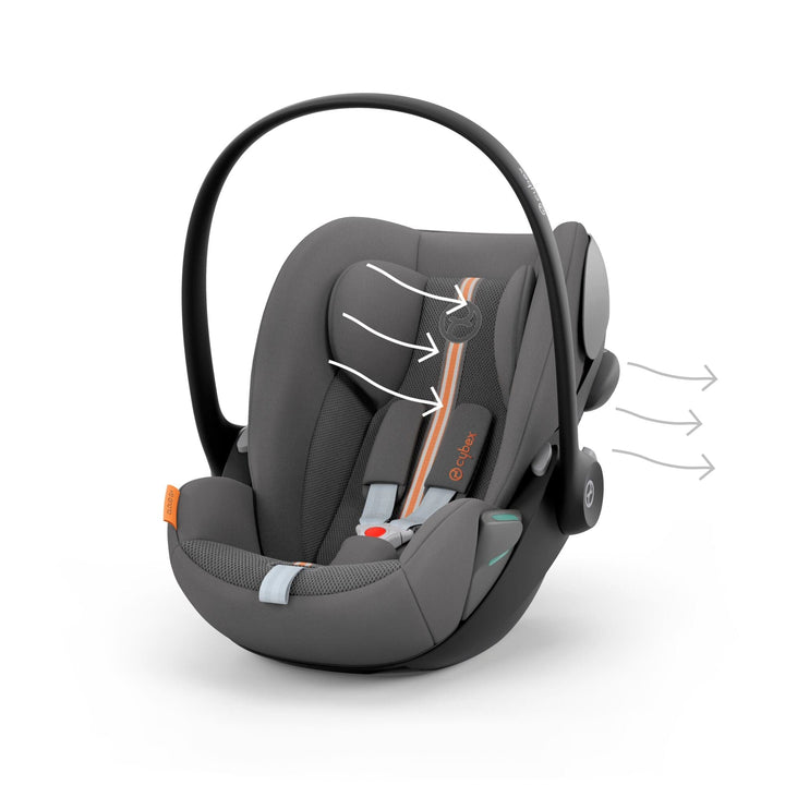 Cybex CAR SEATS Cybex Cloud G i-Size PLUS Car Seat - Lava Grey