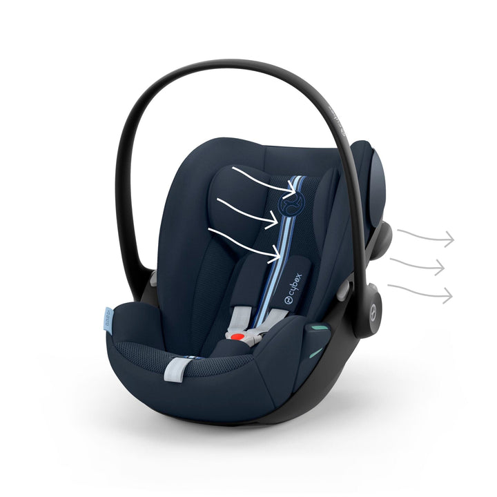 cybex blue car seat Cybex Cloud G i-Size PLUS Rotating Baby Car Seat