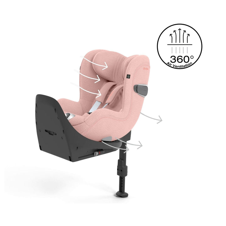 Cybex Car Seats Cybex Sirona T i-Size PLUS Car Seat - Peach Pink