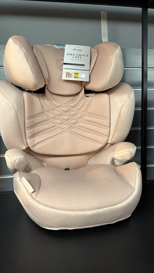 Cybex Car Seats Cybex Solution T i-Fix Plus Car Seat - Peach Pink (Ex-Display)
