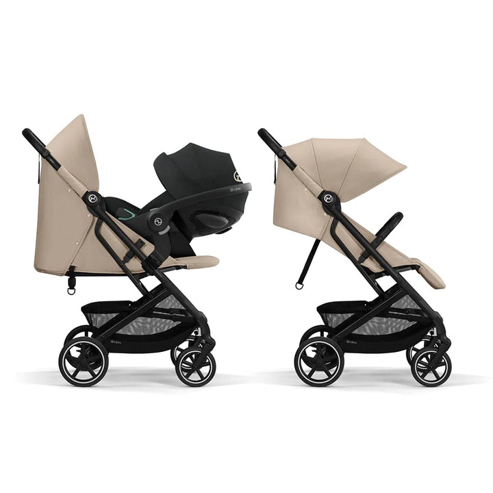 cybex compact strollers Cybex Beezy Compact Pushchair - Almond Beige (2024)