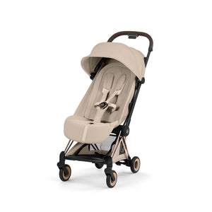 Cybex Compact Strollers Cybex Coya Stroller - Style Collection, Rose Gold/Cozy Beige (2026)