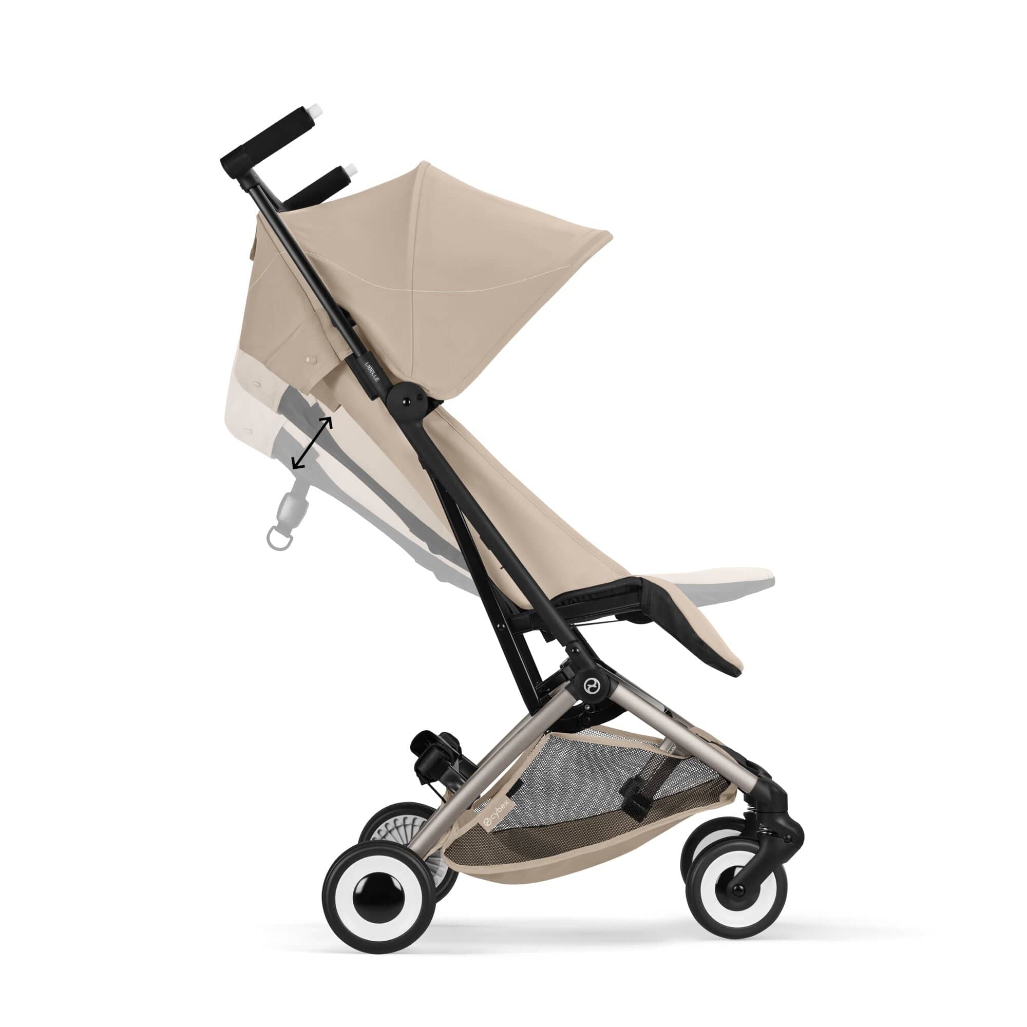 Cybex Libelle ベビーカー Almond Beige Cybex Libelle Compact Stroller 2026 - Ultra-Lightweight Travel
