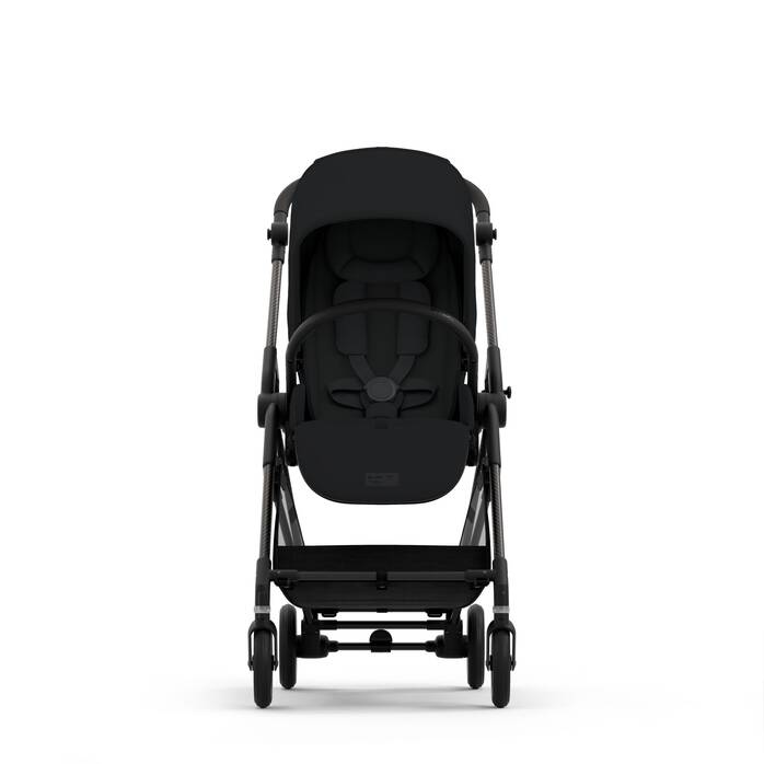 Cybex Compact Strollers Cybex Melio Carbon Stroller & Carrycot - Magic Black (2024)