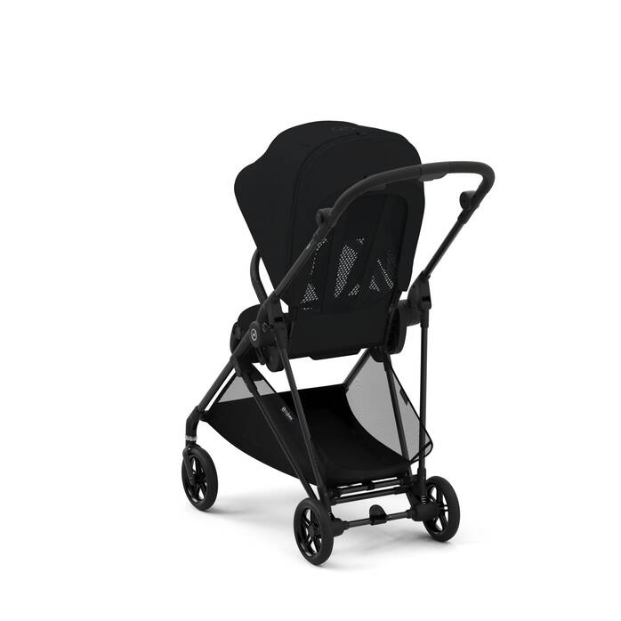 Cybex Compact Strollers Cybex Melio Carbon Stroller & Carrycot - Magic Black (2024)