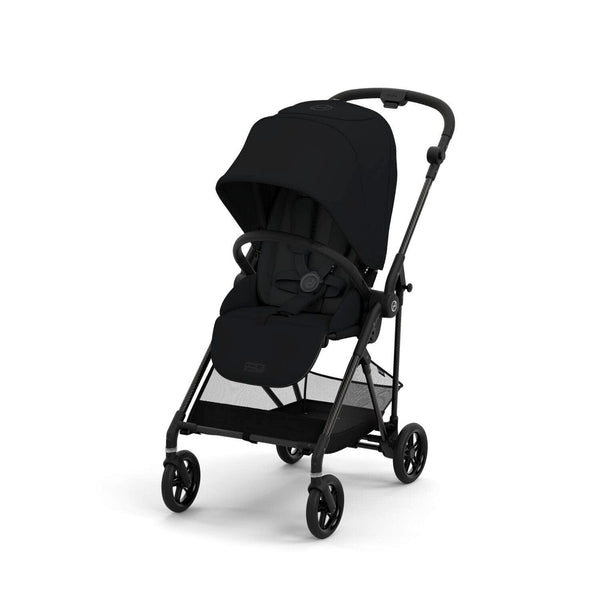 Cybex Compact Strollers Cybex Melio Carbon Stroller - Magic Black (2024)