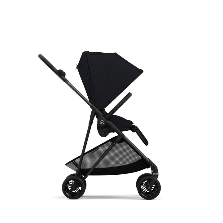 Cybex Compact Strollers Cybex Melio Carbon Stroller - Magic Black (2024)
