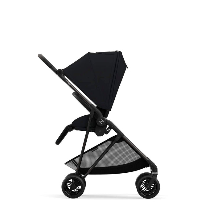 Cybex Compact Strollers Cybex Melio Carbon Stroller - Magic Black (2024)