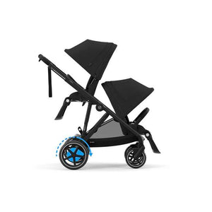 Cybex double pushchairs Cybex eGazelle S Double Pushchair - Moon Black