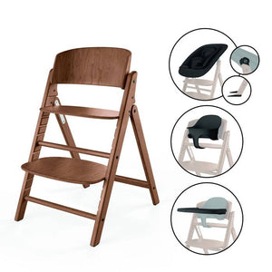 Cybex Highchairs Cybex Click & Fold 4in1 Highchair - Natural Dark