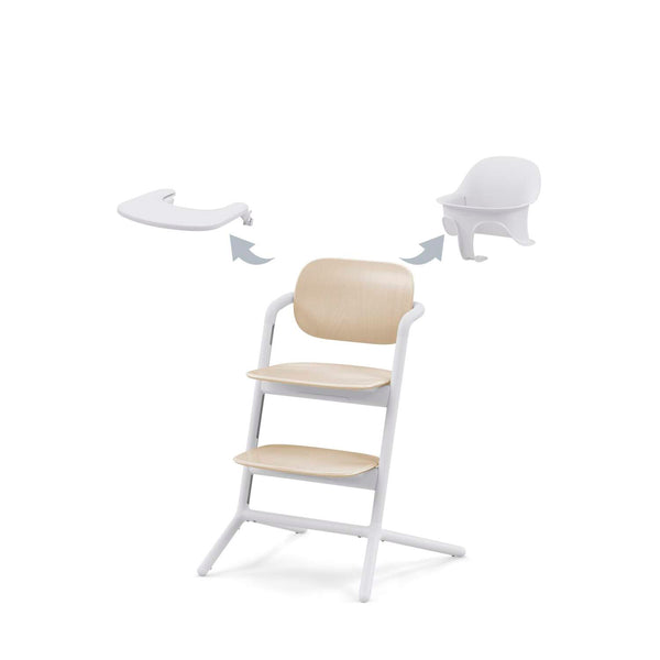 Cybex highchairs Cybex Lemo 3-in-1 Highchair - Sand White