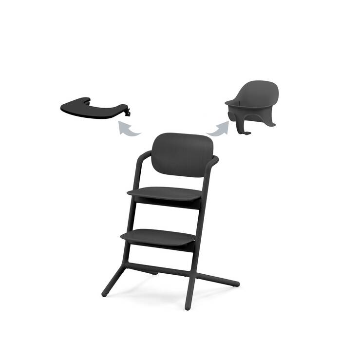 Cybex highchairs Cybex Lemo 3-in-1 Highchair - Stunning Black