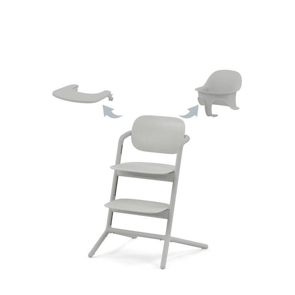 Cybex highchairs Cybex Lemo 3-in-1 Highchair - Suede Grey