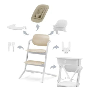 cybex lemo porcelain white Cybex LEMO 5 in 1 Highchair Set