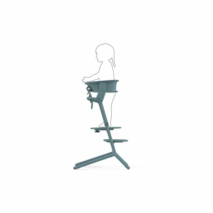 Cybex highchairs Cybex LEMO Learning Tower Set - Stone Blue