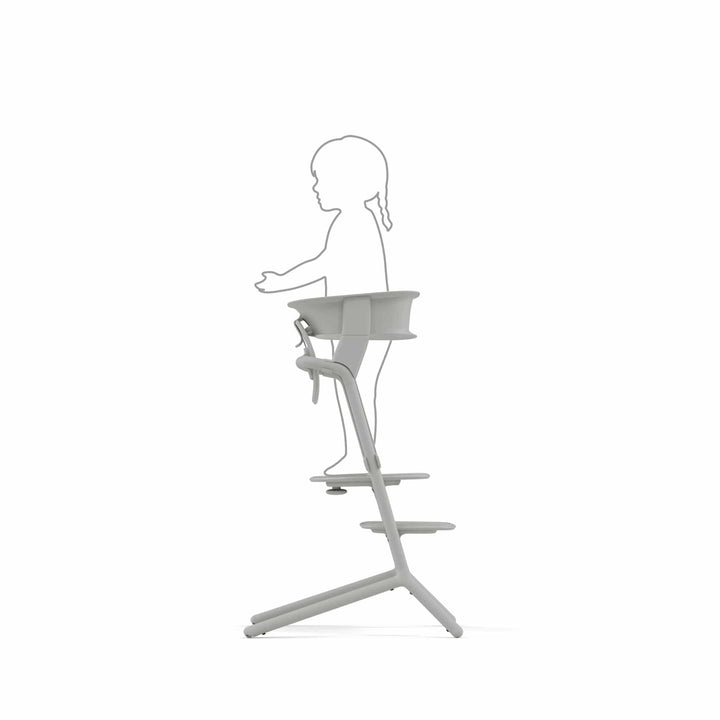 Cybex highchairs Cybex LEMO Learning Tower Set - Suede Grey