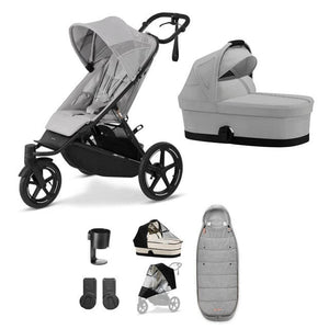 Cybex Prams & Pushchairs Cybex AVI Spin Essential Bundle - Fog Grey