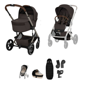 Cybex Prams & Pushchairs Cybex Balios S Lux Accessory Bundle - Chocolate Brown (2026)