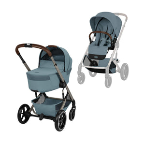 Cybex Prams & Pushchairs Cybex Balios S Lux incl. Foldable Carrycot - Stormy Blue