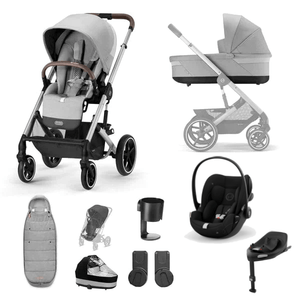 Cybex Prams & Pushchairs Cybex Balios S Lux Luxury Cloud G Bundle - Taupe / Lava Grey