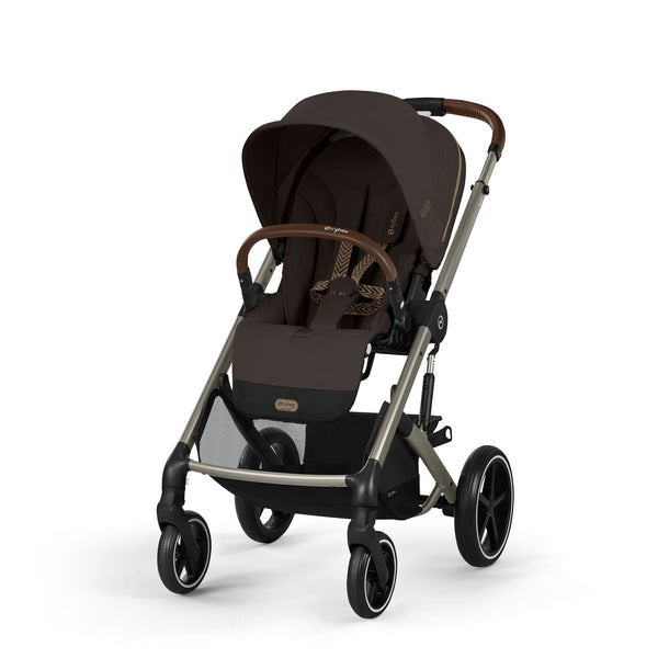 Cybex Prams & Pushchairs Cybex Balios S Lux Pushchair - Taupe / Chocolate Brown