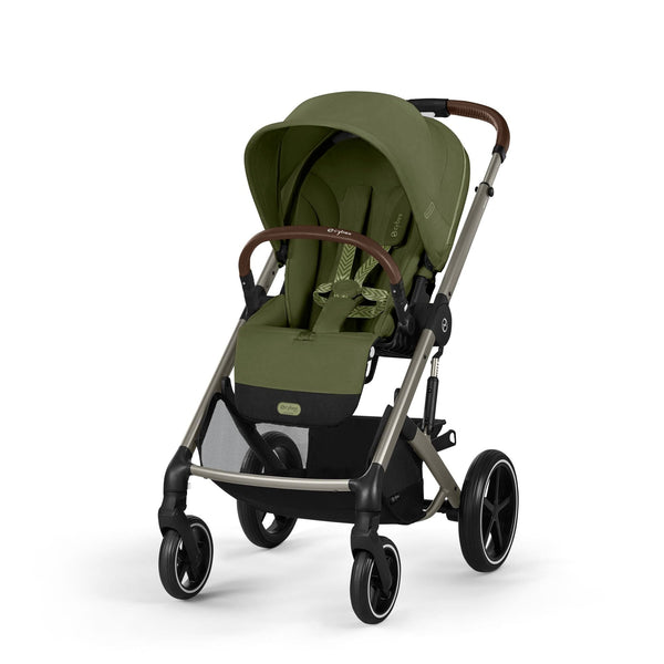 Cybex Prams & Pushchairs Cybex Balios S Lux Pushchair - Taupe / Moss Green