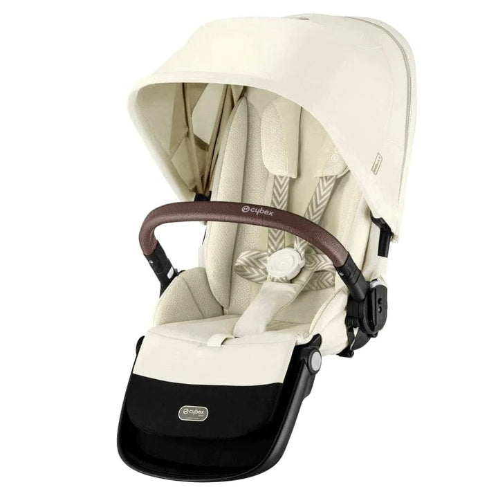 Cybex Prams & Pushchairs Cybex Gazelle S Twin Pushchair - Taupe / Seashell Beige