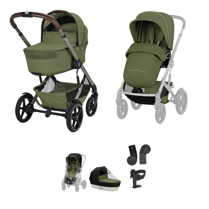 Cybex Talos S Lux & Fold Carrycot Bundle