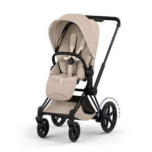 Cybex Prams & Pushchairs Matt Black Cybex ePRIAM Pushchair - Style Collection, Cozy Beige