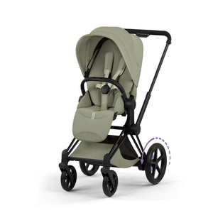 Cybex Prams & Pushchairs Matt Black Cybex ePRIAM Pushchair - Style Collection, Sage Green