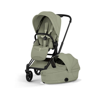 Cybex Prams & Pushchairs Matt Black Cybex PRIAM Pushchair & Carrycot - Style Collection, Sage Green