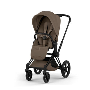 Cybex Prams & Pushchairs Matt Black Cybex PRIAM Pushchair - Style Collection, Coconut Brown