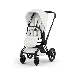 Cybex Prams & Pushchairs Matt Black Cybex PRIAM Pushchair - Style Collection, Off White