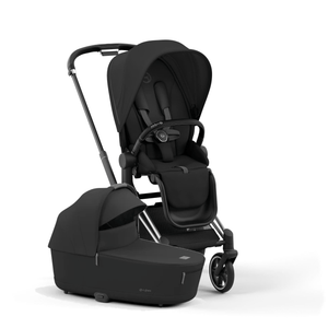 Cybex Pushchair Accessories Chrome Black Cybex Priam Pushchair & Carrycot - Sepia Black