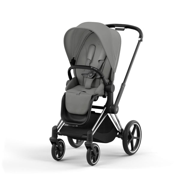 Cybex Pushchair Accessories Chrome Black Cybex Priam Pushchair - Mirage Grey (2023)