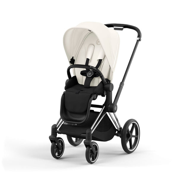 Cybex Pushchair Accessories Chrome Black Cybex Priam Pushchair - Off White (2023)