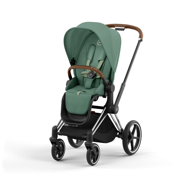 Cybex Pushchair Accessories Chrome Brown Cybex Priam Pushchair - Leaf Green (2023)