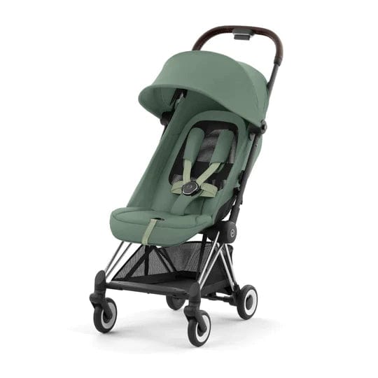 Cybex Pushchairs Cybex COYA Stroller - Chrome/Leaf Green