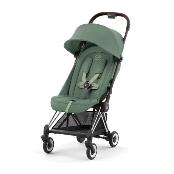 Cybex Pushchairs Cybex COYA Stroller - Chrome/Leaf Green