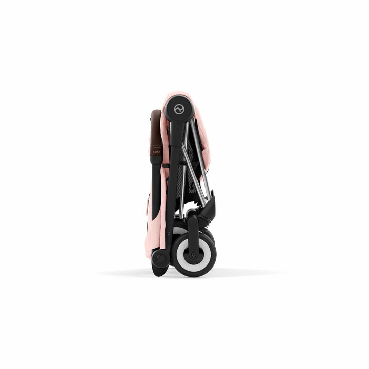 Cybex Pushchairs Cybex COYA Stroller - Chrome/Peach Pink