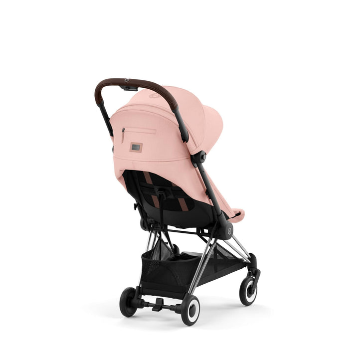 Cybex Pushchairs Cybex COYA Stroller - Chrome/Peach Pink