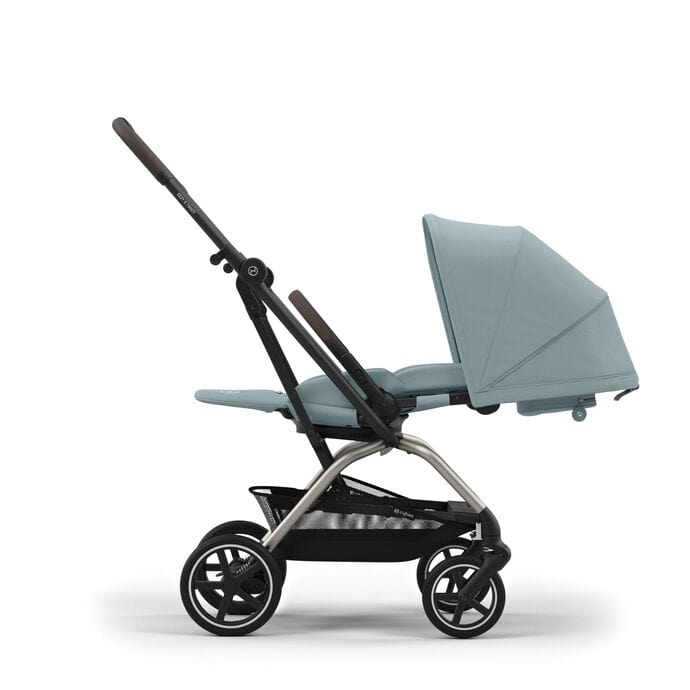 Cybex Pushchairs Cybex EEZY S Twist+2 Pushchair - Taupe/Stormy Blue