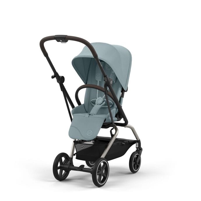 Cybex Pushchairs Cybex EEZY S Twist+2 Pushchair - Taupe/Stormy Blue