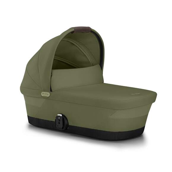 Cybex Pushchairs Cybex eGazelle S Double Pushchair - Taupe/Moss Green