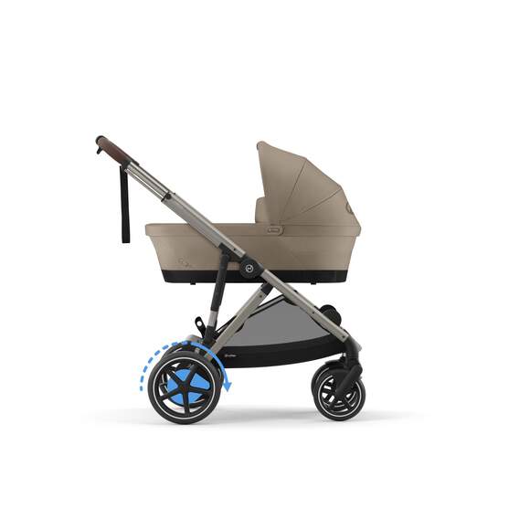 Cybex Pushchairs Cybex eGazelle S Pram - Taupe/Almond Beige